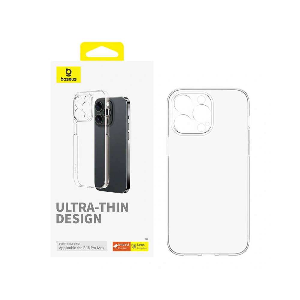 Etui Baseus OS-Lucent Series Apple iPhone 15 Pro Max (Przezroczysty)