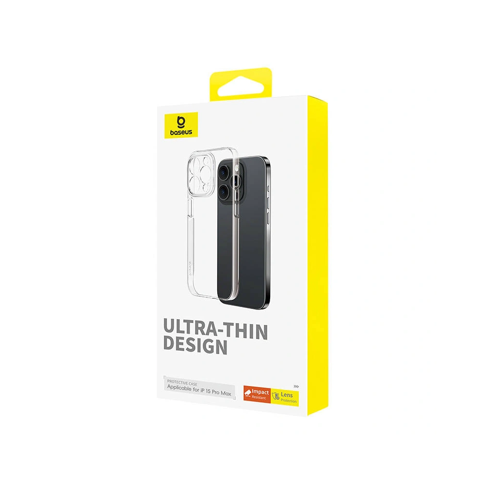 Etui Baseus OS-Lucent Series Apple iPhone 15 Pro Max (Przezroczysty)