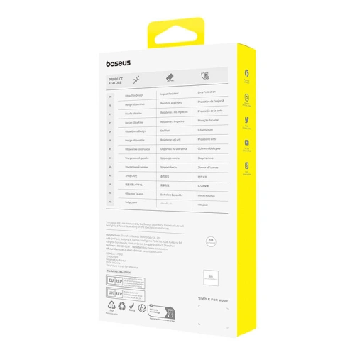 Kup Case Baseus OS-Lucent Series Apple iPhone 15 Pro Max (Transparent) - BSU4635 - {ean13} - Sklep Home Screen