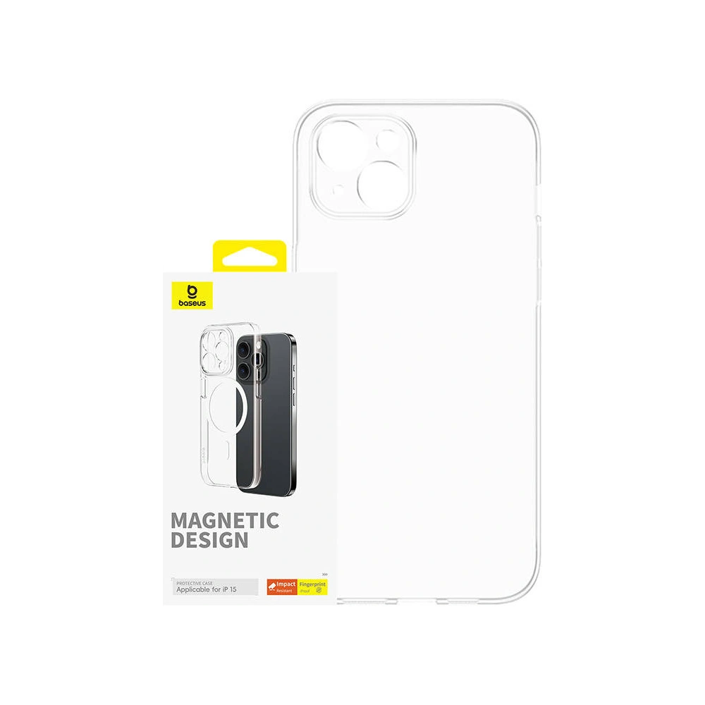 Etui Baseus OS-Lucent Series Apple iPhone 15 (Przezroczysty)