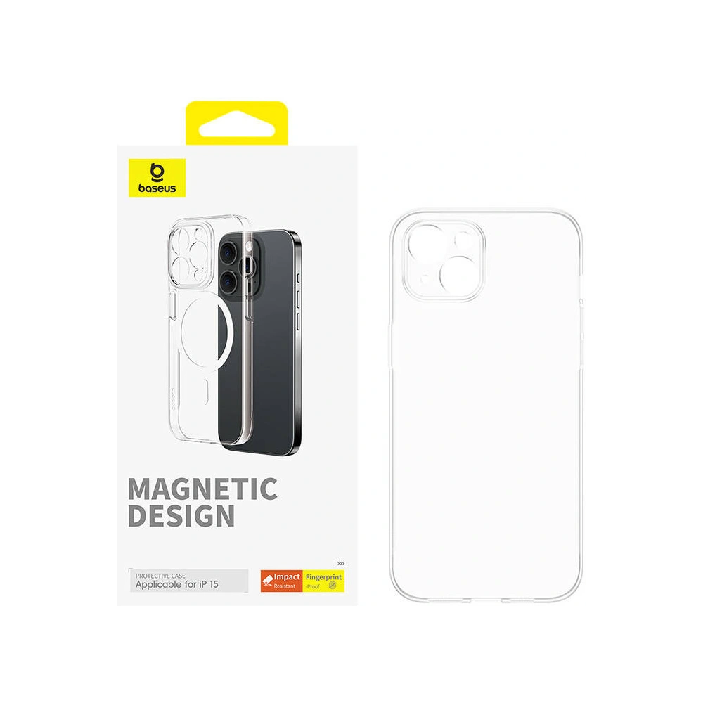 Etui Baseus OS-Lucent Series Apple iPhone 15 (Przezroczysty)
