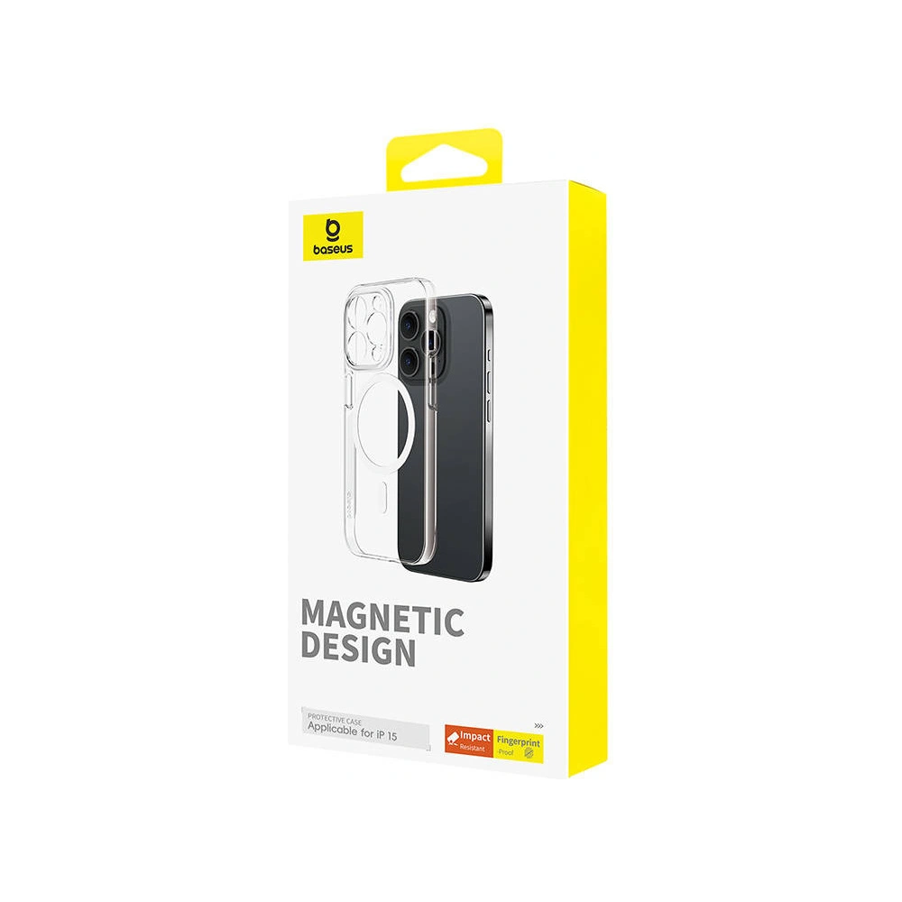 Etui Baseus OS-Lucent Series Apple iPhone 15 (Przezroczysty)