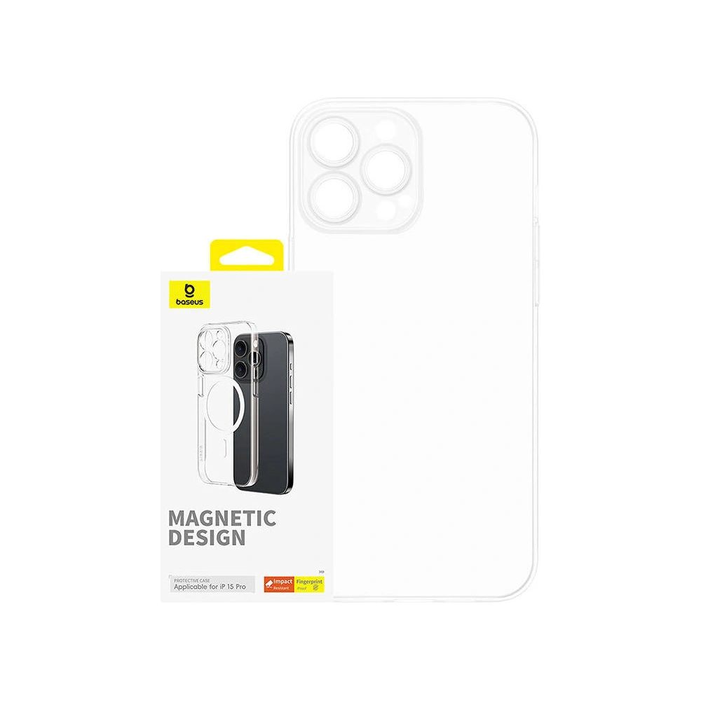 Etui Baseus OS-Lucent Series Apple iPhone 15 Pro (Przezroczysty)