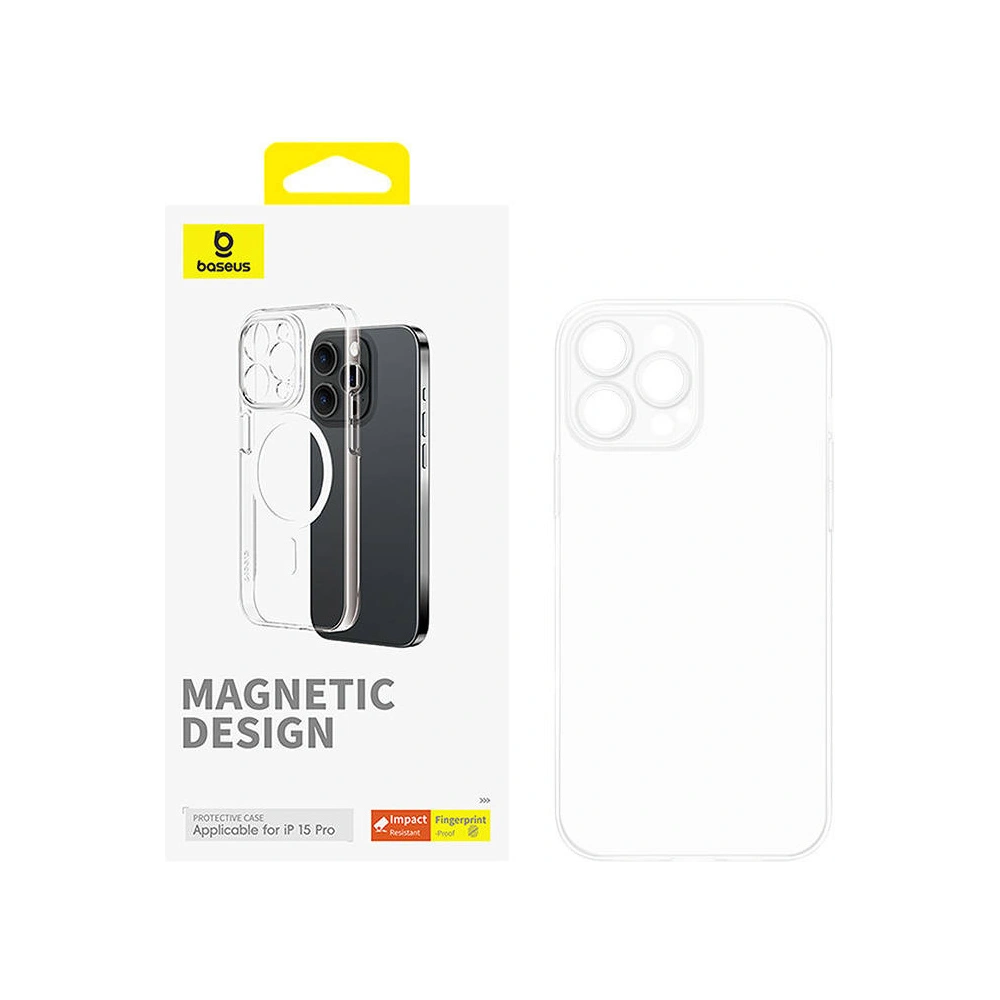 Etui Baseus OS-Lucent Series Apple iPhone 15 Pro (Przezroczysty)