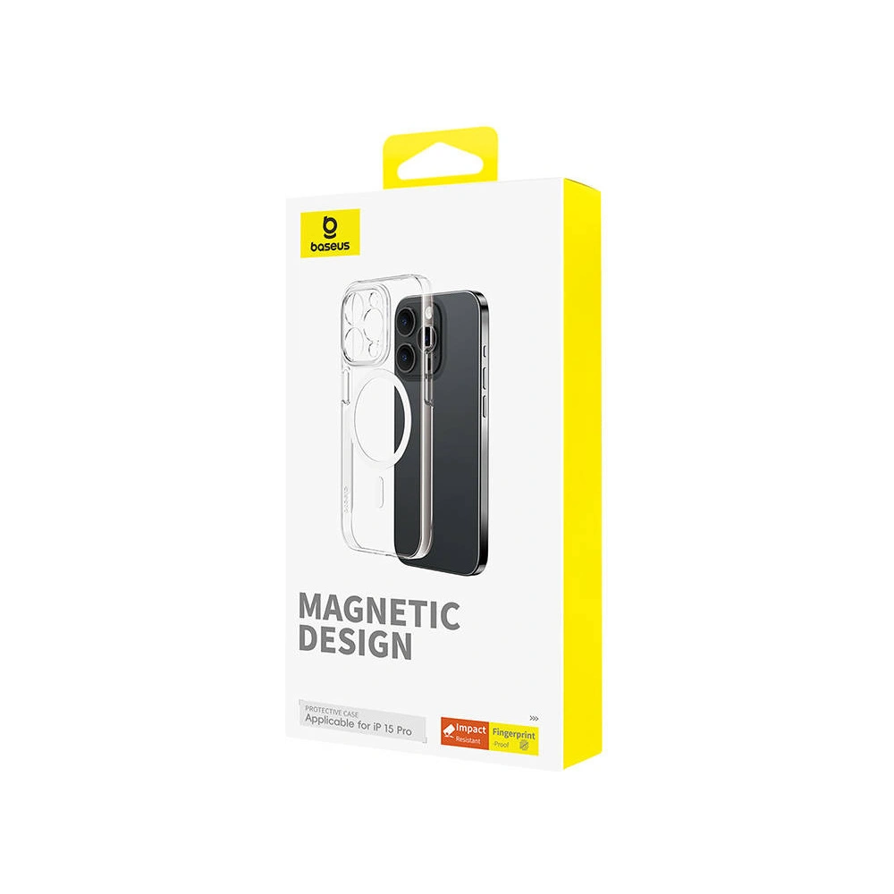 Etui Baseus OS-Lucent Series Apple iPhone 15 Pro (Przezroczysty)