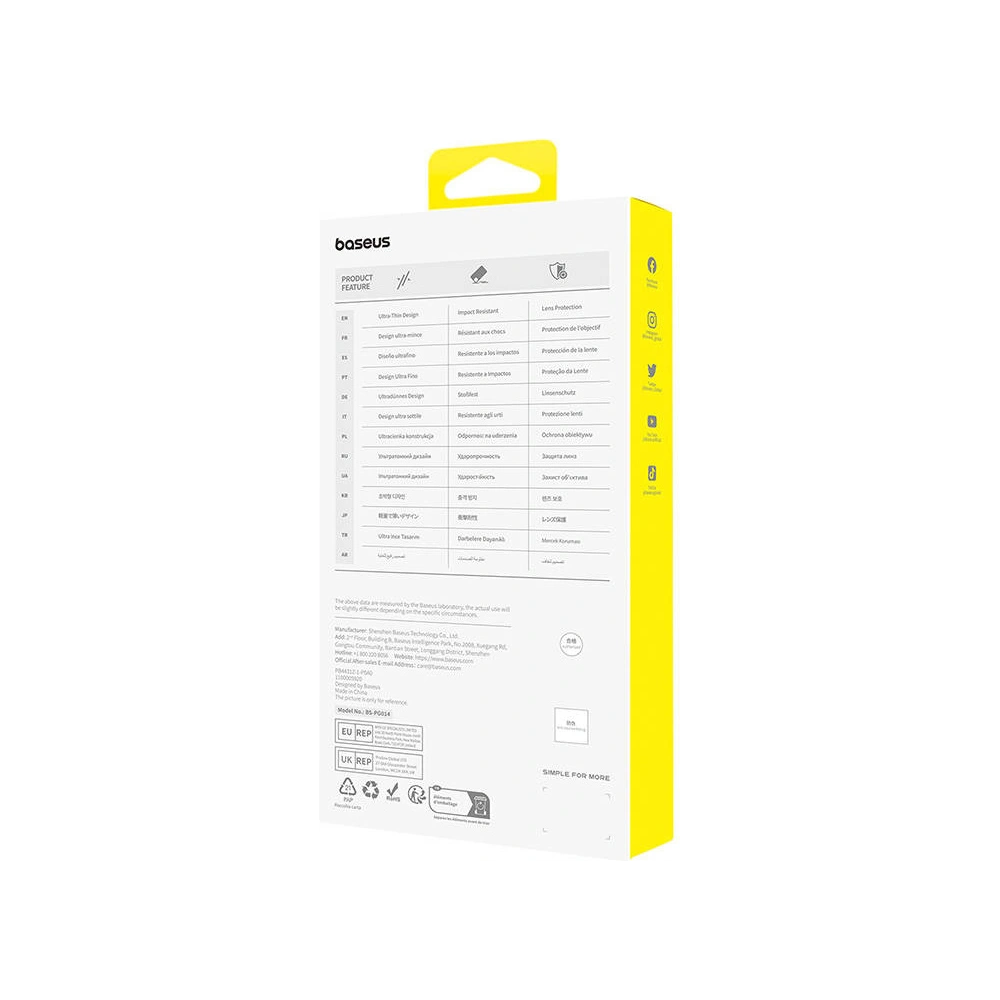 Etui Baseus OS-Lucent Series Apple iPhone 15 Pro (Przezroczysty)