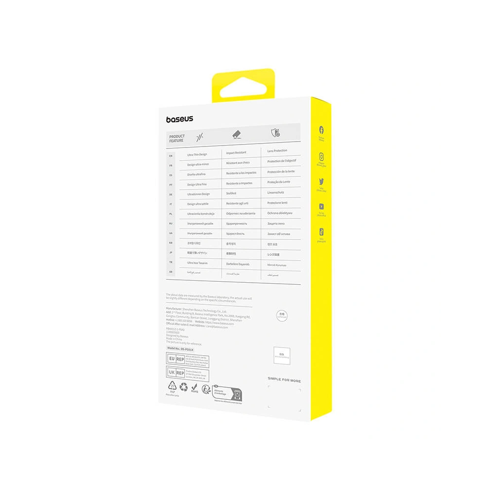 Etui Baseus OS-Lucent Series Apple iPhone 15 Plus / 14 Plus (Przezroczysty)