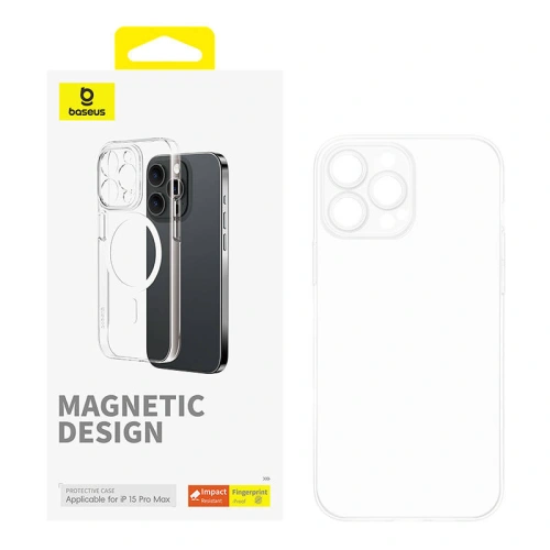 Kup Case Baseus OS-Lucent Series Apple iPhone 15 Pro Max (Transparent) - BSU4639 - {ean13} - Sklep Home Screen