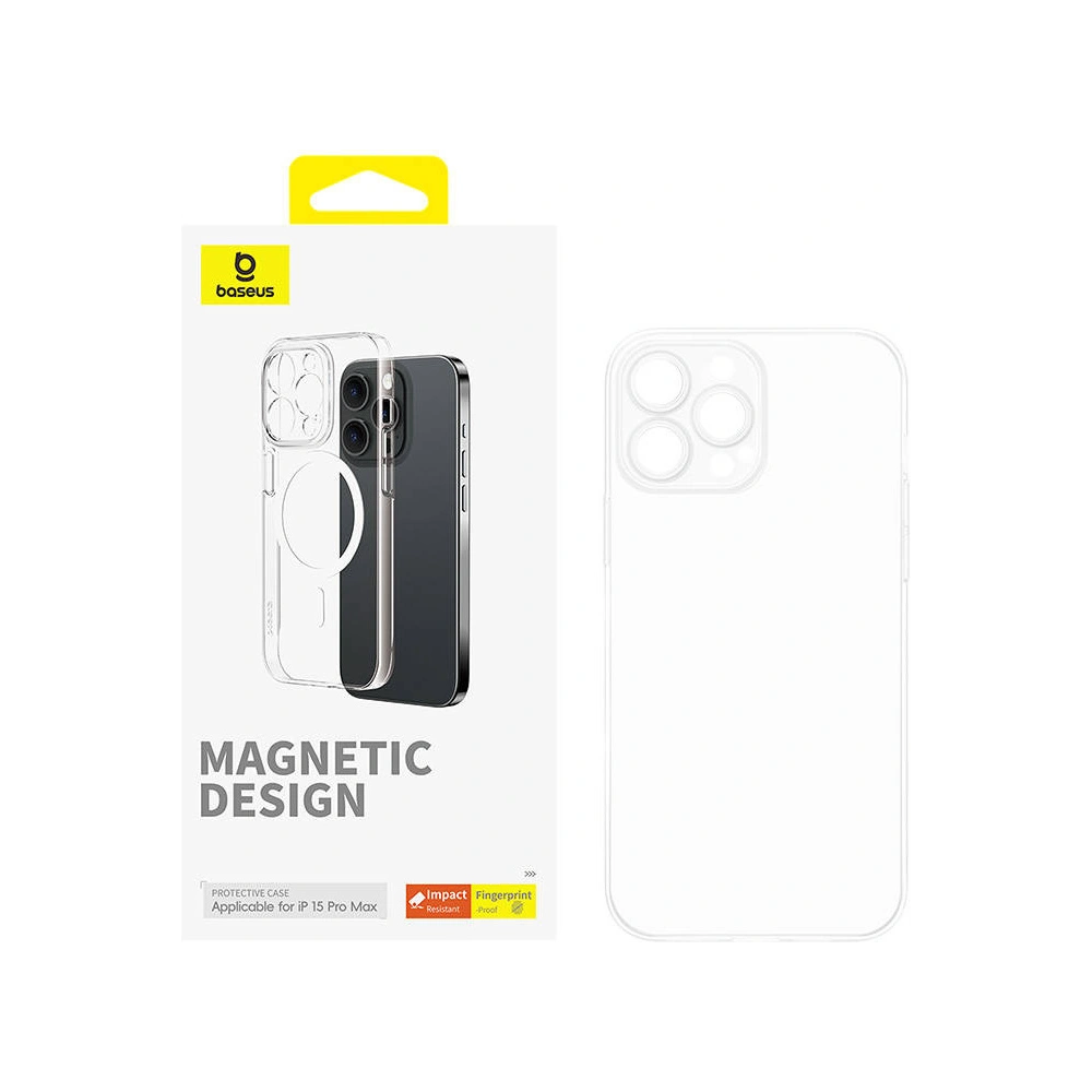 Etui Baseus OS-Lucent Series Apple iPhone 15 Pro Max (Przezroczysty)
