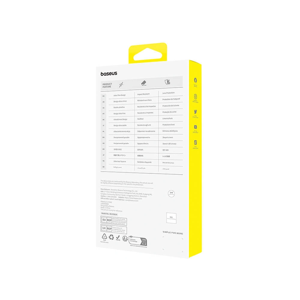 Etui Baseus OS-Lucent Series Apple iPhone 15 Pro Max (Przezroczysty)