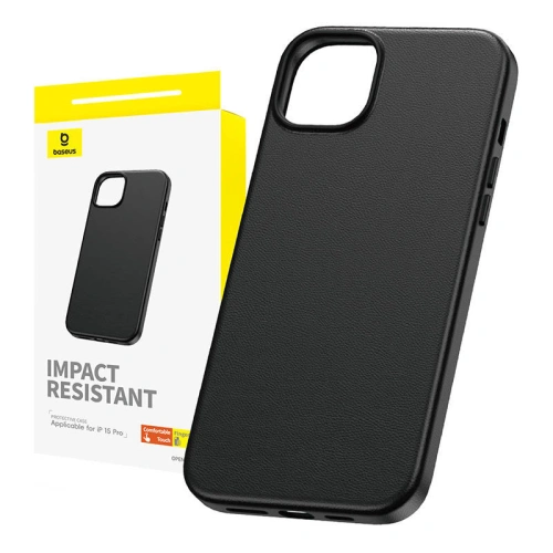 Buy Baseus Fauxther Series Apple iPhone 15 Pro (black) - BSU4641 - {ean13} - Home Screen Store Europe