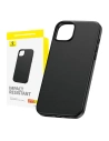 Baseus Apple Husă Fauxther Series iPhone 15 Pro (negru)