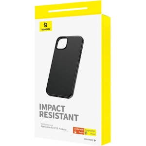 Kup Etui Baseus Fauxther Series Apple iPhone 15 Pro Max (Czarny) - BSU4643 - {ean13} - Sklep Home Screen