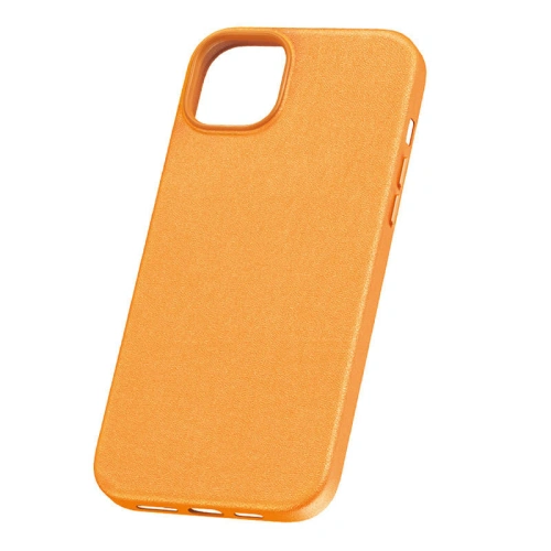 Kup Etui Baseus Fauxther Series Apple iPhone 15 (Pomarańczowy) - BSU4645 - {ean13} - Sklep Home Screen