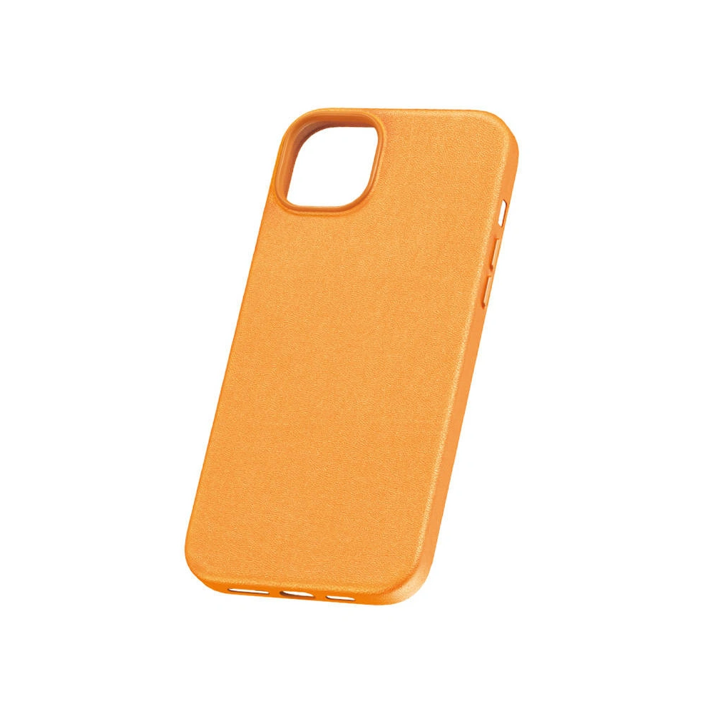 Etui Baseus Fauxther Series Apple iPhone 15 Plus / 14 Plus (Pomarańczowy)