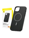 Etui Baseus Fauxther Series Apple iPhone 15 (Czarne)