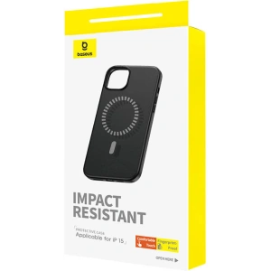 Etui Baseus Fauxther Series Apple iPhone 15 (Czarne)