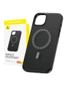 Etui Baseus Fauxther Sorozat Apple iPhone 15 Pro Max (Fekete)