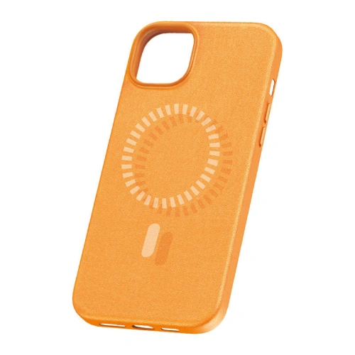 Kup Etui Baseus Fauxther Series Apple iPhone 15 Pro (Pomarańczowe) - BSU4654 - {ean13} - Sklep Home Screen