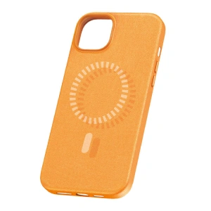 Kup Etui Baseus Fauxther Series Apple iPhone 15 Pro Max (Pomarańczowe) - BSU4655 - {ean13} - Sklep Home Screen