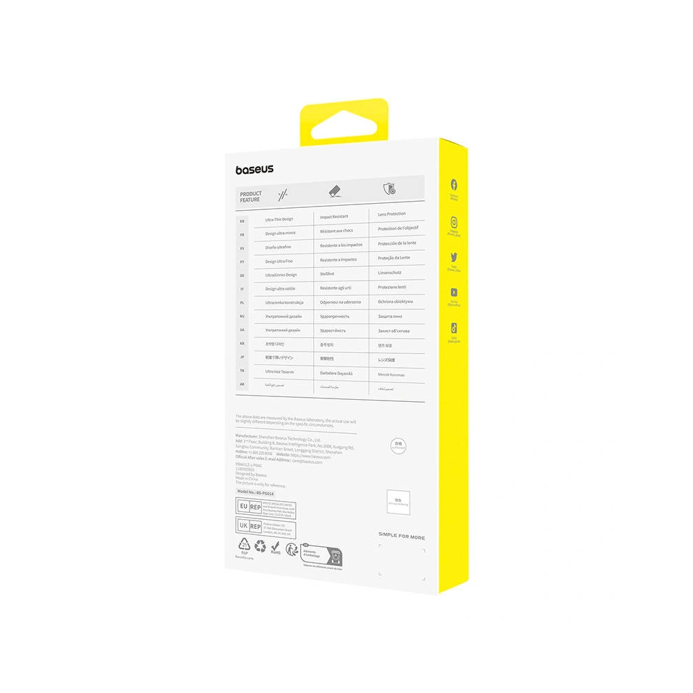 Etui Baseus CyberLoop Series Apple iPhone 15 Plus / 14 Plus (Czarne)