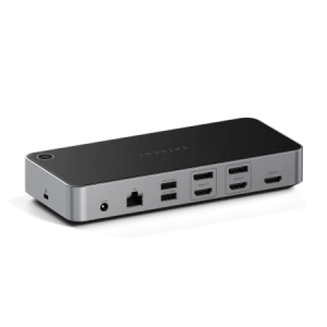 Kup Stație de andocare pentru monitoare 4K Satechi Triple 4K Display Docking Station (3x4K/60Hz,100W,2xDP1.4,3xHDMI2.0) - STH92 - {ean13} - Sklep Home Screen