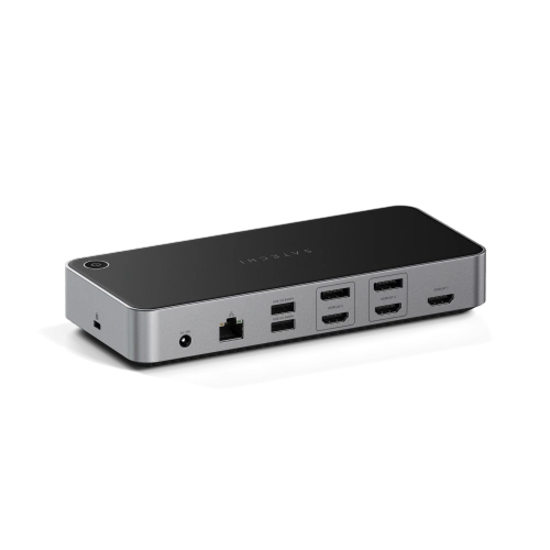 Kup Stație de andocare pentru monitoare 4K Satechi Triple 4K Display Docking Station (3x4K/60Hz,100W,2xDP1.4,3xHDMI2.0) - STH92 - {ean13} - Sklep Home Screen