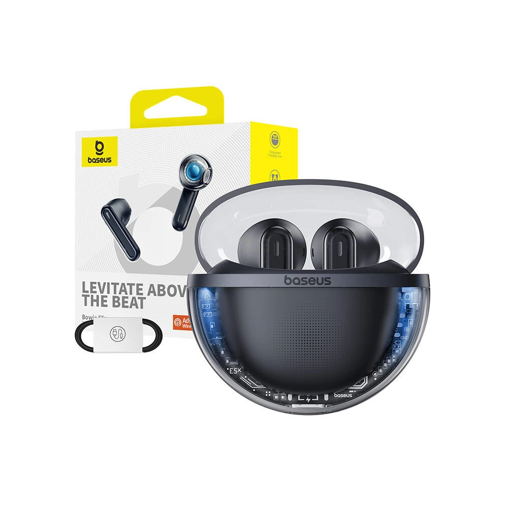 Słuchawki TWS Baseus Bowie E5x BT 5.3 (czarne)