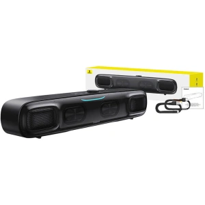 Kup Mini Soundbar Baseus AeQur DS10 BT 5.3, USB-C, jack 3.5mm (černý) - BSU4662 - {ean13} - Sklep Home Screen
