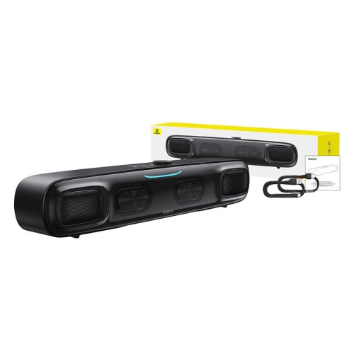 Kup Mini-Soundbar Baseus AeQur DS10 BT 5.3, USB-C, Klinke 3.5mm (schwarz) - BSU4662 - {ean13} - Sklep Home Screen