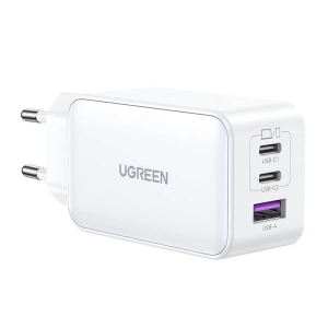 Kup UGREEN CD244 Nexode Netzladegerät, 2xUSB-C, USB-A 3.0, PD3.0, QC4.0, GaN, 65W (weiß) - UGR1710 - {ean13} - Sklep Home Screen