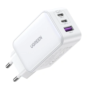 Kup UGREEN CD244 Nexode Netzladegerät, 2xUSB-C, USB-A 3.0, PD3.0, QC4.0, GaN, 65W (weiß) - UGR1710 - {ean13} - Sklep Home Screen