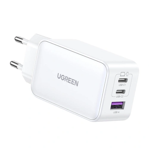 Kup UGREEN CD244 Încărcător de rețea Nexode, 2xUSB-C, USB-A 3.0, PD3.0, QC4.0, GaN, 65W (alb) - UGR1710 - {ean13} - Sklep Home Screen