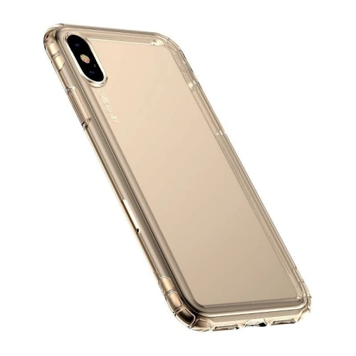 Kup Durchsichtiges Case Baseus Safety Airbags Case für iPhone X / XS (gold) - BSU457GLD - {ean13} - Sklep Home Screen