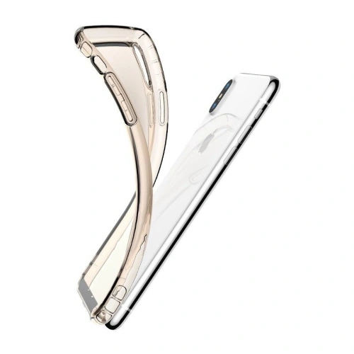 Kup Průhledný obal Baseus Safety Airbags Case pro iPhone X / XS (zlatý) - BSU457GLD - {ean13} - Sklep Home Screen