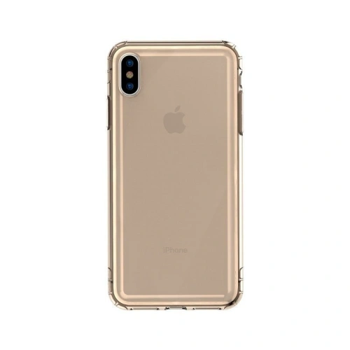 Kup Przezroczyste etui Baseus Safety Airbags Case do iPhone X / XS (złote) - BSU457GLD - {ean13} - Sklep Home Screen