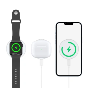 Kup Ładowarka indukcyjna z uchwytem na palec Choetech T603-F MagSafe biała - CHT189 - {ean13} - Sklep Home Screen