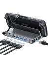Kup HUB Choetech M52 do Valve Steam Deck LCD / OLED adapter USB-C / USB-C PD, USB-A, HDMI, RJ45 szary - CHT190 - {ean13} - Sklep Home Screen
