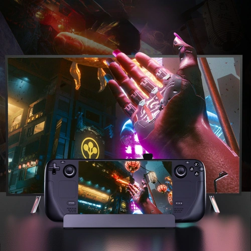 Kup HUB Choetech M52 do Valve Steam Deck LCD / OLED adaptér USB-C / USB-C PD, USB-A, HDMI, RJ45 šedý - CHT190 - {ean13} - Sklep Home Screen