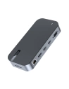 Kup HUB Choetech M52 adapter USB-C / USB-C PD, USB-C, USB-A, HDMI, VGA, DP, SD, TF, RJ45, AUX szary - CHT191 - {ean13} - Sklep Home Screen