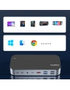 Kup HUB Choetech M52 adapter USB-C / USB-C PD, USB-C, USB-A, HDMI, VGA, DP, SD, TF, RJ45, AUX szary - CHT191 - {ean13} - Sklep Home Screen