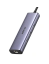 HUB UGREEN CM512 adaptor USB-C / 3x USB A 3.0, HDMI, RJ45, PD
