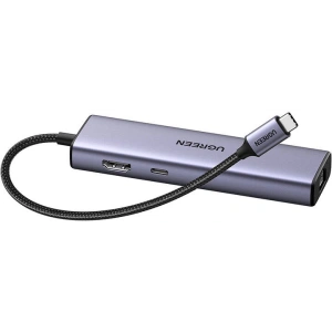 Kup HUB UGREEN CM512 Adapter USB-C / 3x USB A 3.0, HDMI, RJ45, PD - UGR1711 - {ean13} - Sklep Home Screen