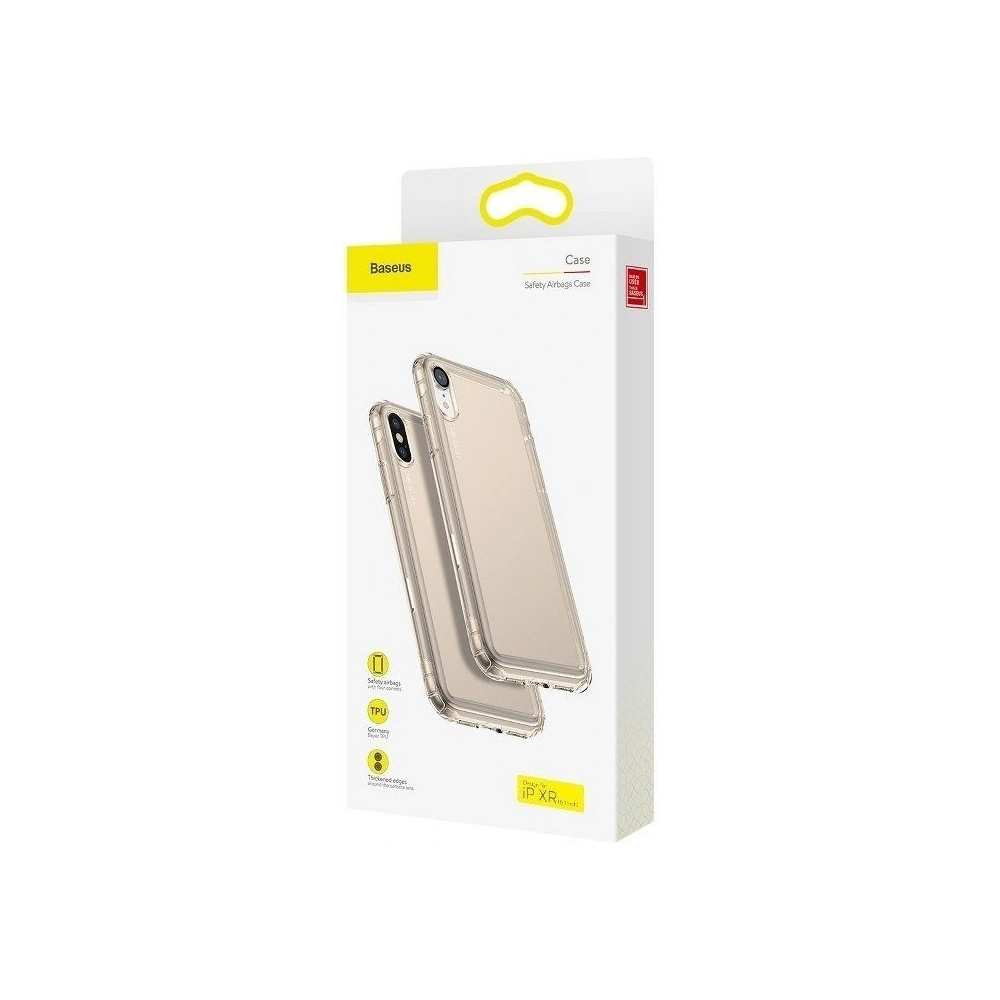 Przezroczyste etui Baseus Safety Airbags Case do iPhone XR