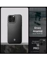 Kup Etui Spigen Enzo Aramid Mag MagSafe Apple iPhone 15 Pro Matt Fekete - SPN3132 - {ean13} - Sklep Home Screen