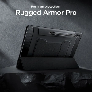 Kup Etui Spigen Rugged Armor Pro Samsung Galaxy Tab S8 Ultra / S9 Ultra / S10 Ultra 14.6 Black - SPN3133 - {ean13} - Sklep Home Screen