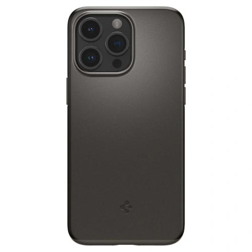 Kup Case Spigen Thin Fit Apple iPhone 15 Pro Gunmetal - SPN3134 - {ean13} - Sklep Home Screen