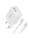 Kup Tech-Protect Încărcător de putere C35W, 2xUSB-C, PD, 35W + cablu USB-C alb - THP2361 - {ean13} - Sklep Home Screen