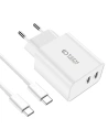 Kup Tech-Protect Încărcător de putere C35W, 2xUSB-C, PD, 35W + cablu USB-C alb - THP2361 - {ean13} - Sklep Home Screen