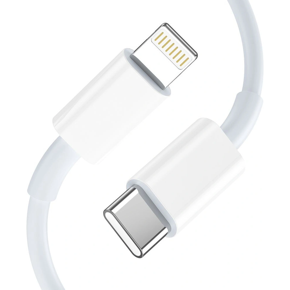 Ładowarka sieciowa Tech-Protect C35W, 2xUSB-C, PD, 35W + kabel lightning biała